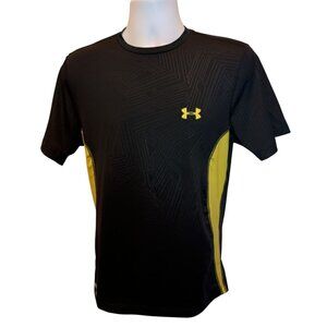 Under Armour Heat Gear Athletic Sport Short Sleeve Shirt Men's Sz. M